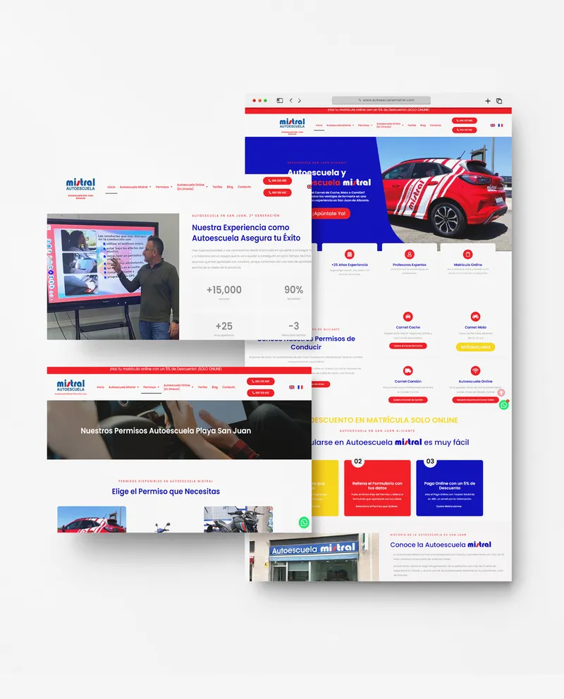 proyecto autoescuela mistral