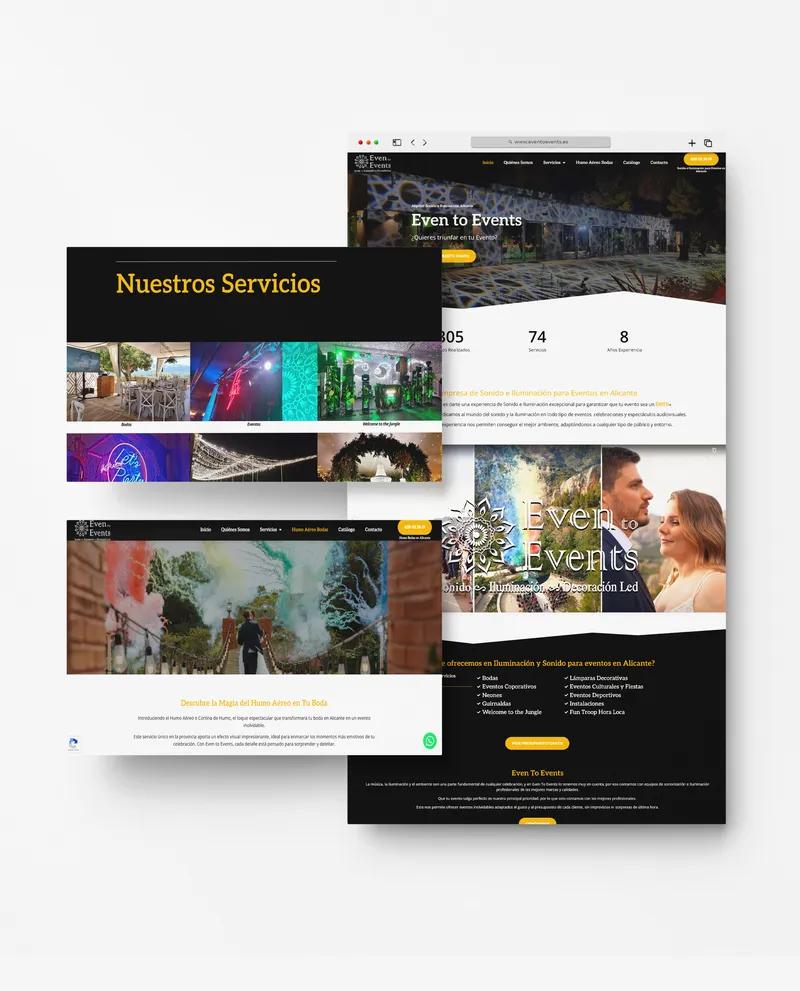 proyecto even to events